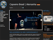 Tablet Screenshot of capoeirabrasil.de